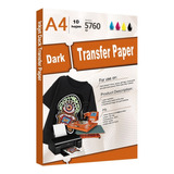 Papel Transfer Tela Oscura Premium- Transfer Dark - Resma 