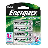 Baterías Recargables Aa Energizer Nimh