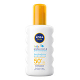 Protector Solar Fps50 Nivea Sun P&s Piel Sensible 200ml