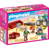 Playmobil Muebles 70207 Sala De Estar Abuelo Niño Y Perro Ed