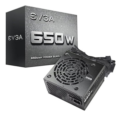 Evga 650 N1, 650w, 2 Años De Garantía, Fuente De Alimentació