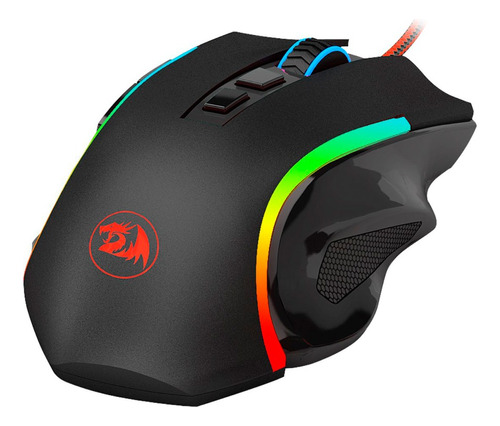 Mouse Gamer Redragon  Griffin M607 Negro
