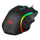 Mouse Gamer Redragon  Griffin M607 Negro