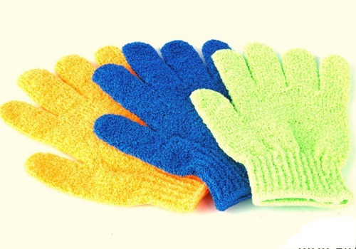 2 Guantes Ducha Exfoliacion