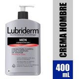 Lubriderm Men Cara Cuerpo 400ml - mL a $103