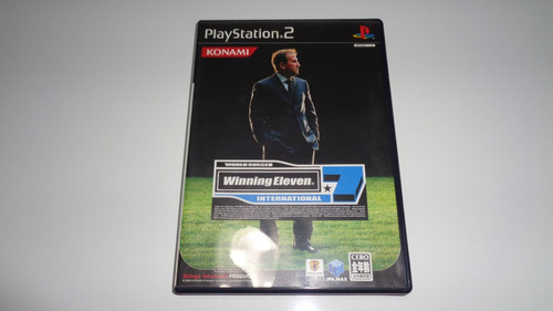 Playstation 2: Somente A Caixa E Manual Winning Eleven 7 