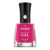 Esmalte Risque Diamond Gel Várias Cores Atacado Revenda Cores Creme De Pitaya