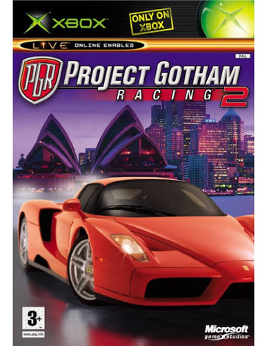 Jogo Xbox Project Gotham Racing 2 Físico Original
