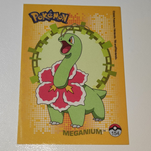Meganium Estampa Pokémon Álbum Premium Mexico Salo