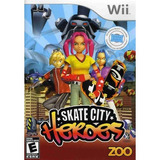 Videojuego Skate City Heroes (wii)