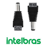 Kits 10 - Conectores Para Plug P4 Macho Conex 1000 Intelbras