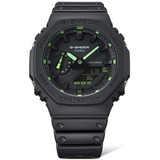 Casio G-shock Ga-2100-1a3dr Color De La Correa Negro Color Del Bisel Negro Color Del Fondo Negro