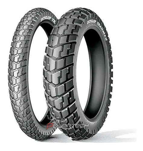 Juego Cubierta Dunlop Trailmax 130 / 80 - 17 Y 90 / 90 - 21