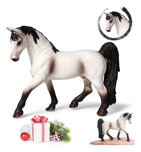 Juguete Modelo Caballo Sólido Grande Regalo Exquisito