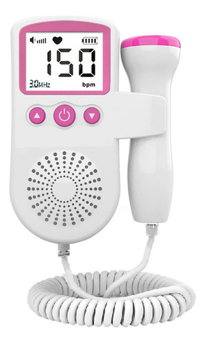 Monitor De Frecuencia Cardíaca Fetal Portátil Baby Doppler