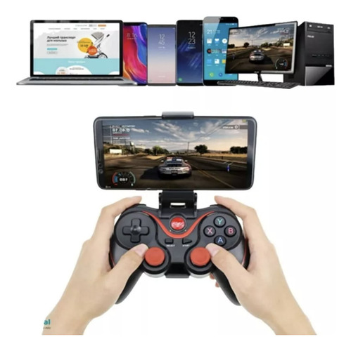 Control Juegos Joystick X3 P/ Celular Tablet Ps3 Pc Game Pad