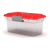 Caja Organizadora Botiquín Transparente Kendy Plastica 