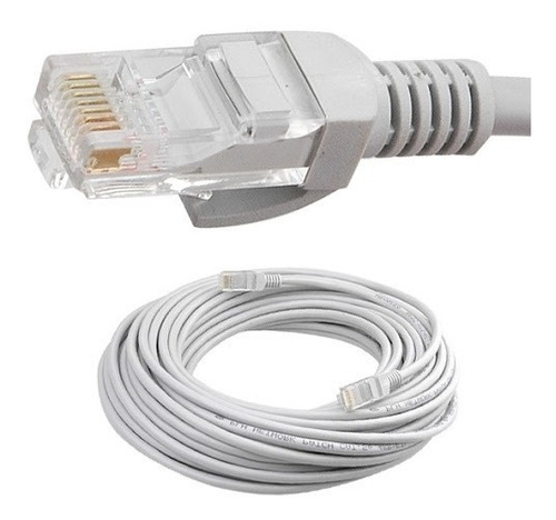 Cable De Red Ethernet 5 Metros Cat6 Alta Velocidad