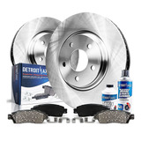 Detroit Axle Rear Disc Rotors Brake Pads Replacement For Bmw