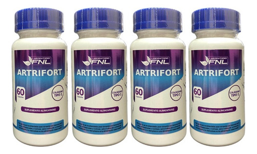 Artrifort  Colageno Hidrolizado Pack 4 Frascos Dietafitness