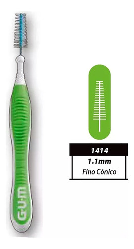 Cepillo Interdental Gum Proxabrush  1414 X 50 Unidades