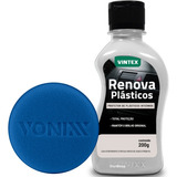 Renova Plasticos Limpa Revitalizador Borracha 200g Vonixx