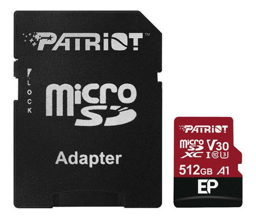 Tarjeta Micro Sdxc De 512 Gb - Serie Patriot Ep Pef512gep31mcx