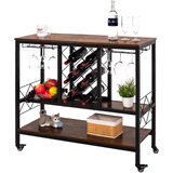 Carrito Servicio De Bar, O, Mesa De Vinos, Hogar Isla Deco1