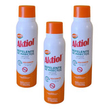 Repelente De Mosquitos - Insectos Aktiol Aerosol - Pack 3u
