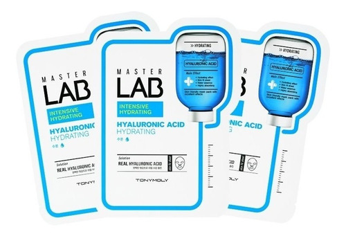 Master Lab Hyaluronic Acid Mask 3pack, Rejuvenece, Antiedad