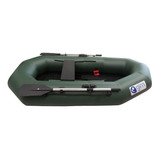 Lancha Inflable  Verde Militar 230x100cm Lona Pvc, Gim