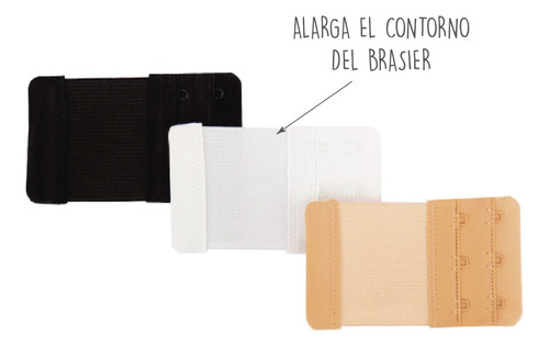 Extensores Para Brasier 3 Ganchos