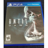 Juego Until Dawn Playstation 4 Ps4 Fisico 