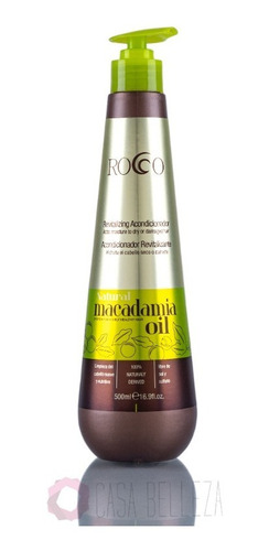 Rocco® Shampoo Macadamia Oil 500ml