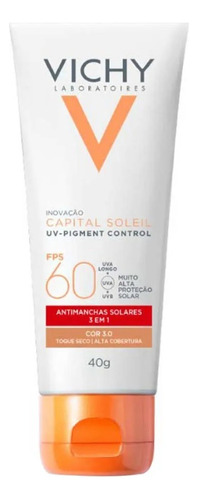 Vichy Prot. Solar Facial Uv Pigment Control Cor3.0 Fps60 40g