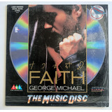 George Michael - Faith  Laserdisc Usa Nuevo!!!