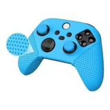 Capa Case Silicone Protetora Controle Xbox Series S X Azul