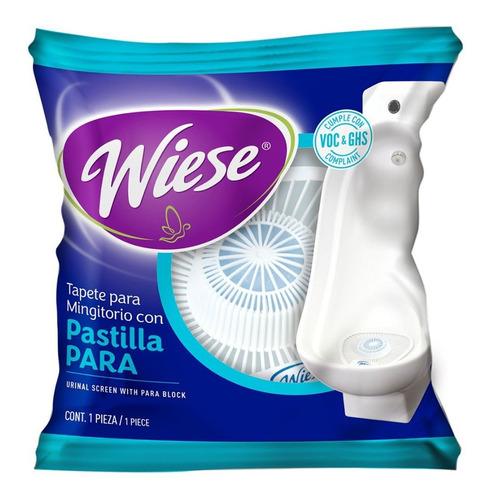 Tapete P/ Mingitorio Wiese® C/ Pastilla, Aroma Lavanda, 85gr