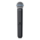 Microfono Inalambrico Shure Blx2-beta58 Transmisor De M... Color Negro