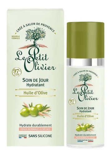 Crema Rostro Dia Hidratante Intensa 50ml Le Petit Olivier Tipo De Piel Todo