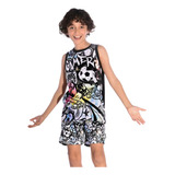 Conjunto Pileta Short De Malla Musculosa Gamer Videojuego 