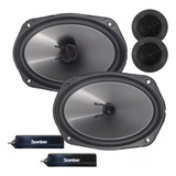 Parlantes Componentes Bomber 6x9 Pulgadas 75w Rms Kit Mobile