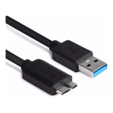 Cable Usb 3.0 Para Disco Duro Externo, Color Azul O Negro