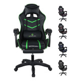 Silla Gamer De Escritorio Giratoria Ergonómica Reclinable