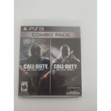 Call Of Duty Black Ops 1 Y 2 Combo Pack Juegos Ps3