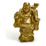 Imagem Estatueta Buda Tradicional 18cm Resina Alta Qualidade