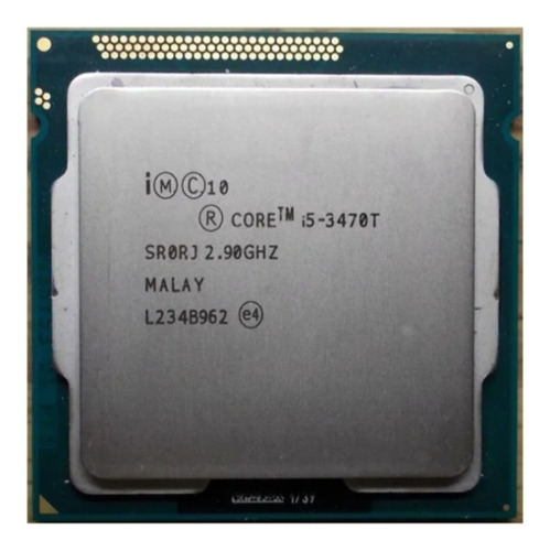 Procesador De Cpu Core I5 3470t De Doble Núcleo Lga 1155 De