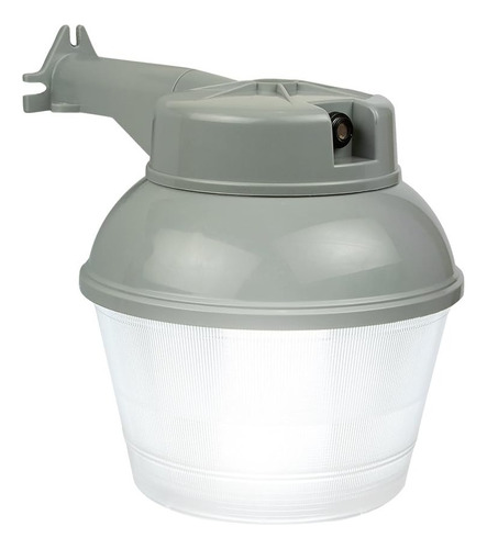 Lámpara De Pared Con Fotocelda - Foco 50 W Tecnolite E27 Color Gris