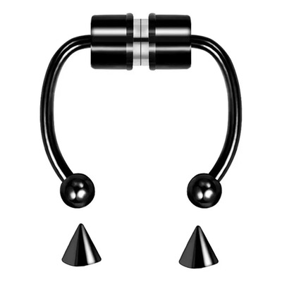 Falso Piercing Septum Para Nariz Inoxidable Magnético | Meses sin interés