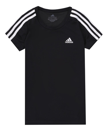 Remera adidas Designed 2 Move En Negro Y Blanco | Dexter